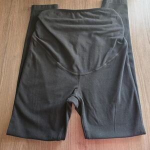 Maternity Classic Black Apparel Leggings Belly Coverage Size 8